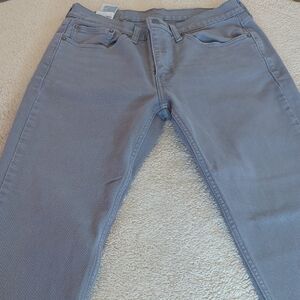 Levi's Men's Light Gray Slim Jeans